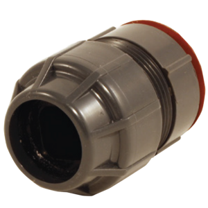 Recommended MicroDuct enclosure connector – OUTSIDE PLANT TYPE (OSP). Bulkhead Connectors are also available in sizes 8.5mm and 12.7mm