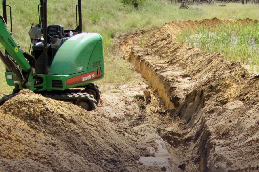 Trench installation