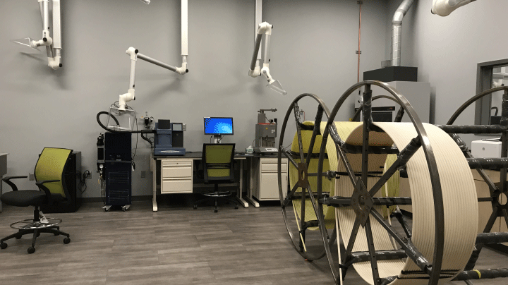 Innovation at Dura-Line's Center for Excellence, State-of-the-Art R&D Lab Dura-Line has invested more than $2 million during the past two years in its Clinton, Tenn., manufacturing location to build a state-of-the-art research and development lab, The Center for Excellence.